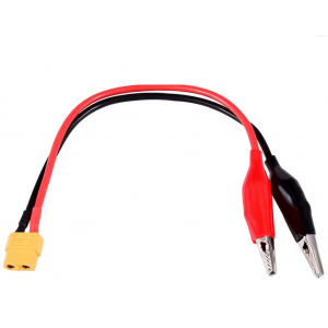 HS7151 Medium Size Alligator Clip to XT60 16AWG 10cm