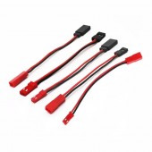 HS7156 JST to JR/FUTABA Male Female Adapter cable 20AWG Ultra soft silicone wire 10cm
