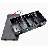 HS7163 4 Slot D cell battery box 6V