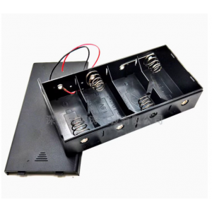 HS7163 4 Slot D cell battery box 6V