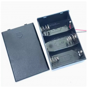 HS7164 3 Slot D cell battery box 4.5V