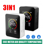 HS7193 New Air Quality Detector Carbon Dioxide Detector Agricultural Production Greenhouse Gas Monitor Air Quality Tester CO2 Meter