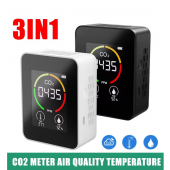 HS7193 New Air Quality Detector Carbon Dioxide Detector Agricultural Production Greenhouse Gas Monitor Air Quality Tester CO2 Meter