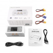 HS7199 Lipo Battery Charger IMARS D300 G-Tech Series Smart Dual Lipo Charger 16A AC 300W DC 700W Lipo Charge（White）