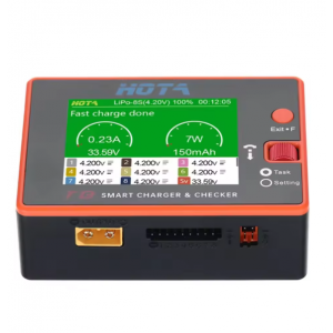HS7200 HOTA T8 650W 22A XT60 1-8S Intelligent Charger Checker for a wide range of devices
