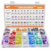 HS7206 300pcs Car Fuse Assortment 2-40A