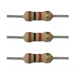 HS7217  4Band 1/4W Resistors 1000pcs