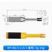 HS7221 RP-W2.5-L15.5 5g-1kg Pressure-sensitive Multi-position Switch