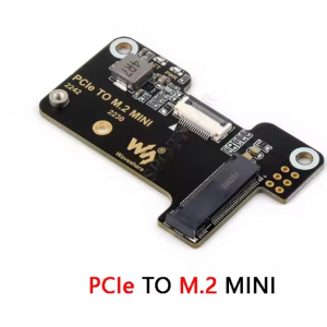 HS7235 Raspberry Pi 5 PCIe Expansion Board M2 MINI Support Gen2 And Gen3 SSD 2230/2242 Off-Road Gear