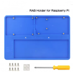 HS7238 Raspberry Pi 5/4B/3B+ Plate, 5in1 RAB Holder Breadboard Base/ ABS Case / Education Platform for Arduino UNO Mega 2560