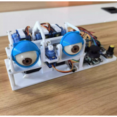 HS7261 APP Control and Joystic Control Animatronic Eyes DIY kit 