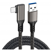 HS7268 VR LINK Cable USB3.2 USB  to Type-c Cable 3A 60W 4K 10Gbps 0.2M/0.5M/1M/2M/3M