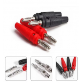 HS7271 10pcs 4mm Banana Plug Male 20A