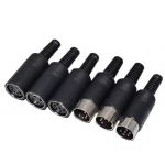 HS7278 Male/Female DIN Plug Socket Connector 3/4/5/6/7/8 PIN
