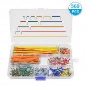 HS7291 560pcs U Shape Shield Solderless Breadboard Jumper Wires Kit For PCB Prototyping