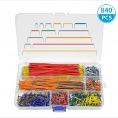 HS7292 840pcs U Shape Shield Solderless Breadboard Jumper Wires Kit For PCB Prototyping