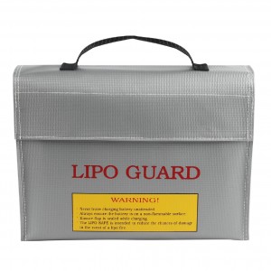 HS3564 Fireproof Explosionproof  Lipo Battery Safe Bag / Lipo Guard 215*45*165mm