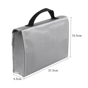 HS3564 Fireproof Explosionproof  Lipo Battery Safe Bag / Lipo Guard 215*45*165mm