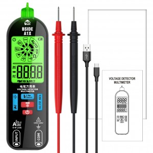 HS7301 BSIDE A1X Voltage Tester Detector Multimeter Rechargable