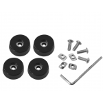 HS7303 4PCS Antivibration Feet Kit For Corexy I3 3D Printer Anti-vibration Rubber Landing Mat Feet For 2020 Aluminum Profile