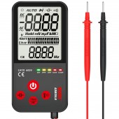 HS7312 BSIDE Portable Digital Multimeter, AC & DC Voltage Detector Ohm Frequency Capacitance Diode Multifunction Handheld Voltmeter