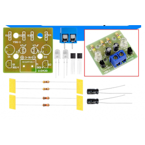 HS7326 DC 3-9V DIY Electronic Flashing Light Kit 5MM LED