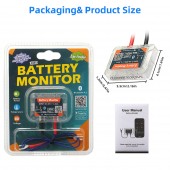 HS7343 BM6 12V Battery tester  Battery Monitor