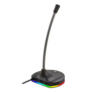 HS7353 Microphone with 3 USB2.0  port + RGB