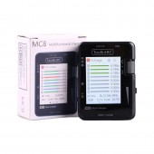 HS7362 ToolkitRC MC8 SC100 Mini Size Cell checker 32 Bit Battery Multi-Checker PWM Output PPM SBUS Readout With USB-C Fast Charging