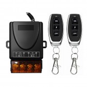 HS7402 1Ch 433Mhz DC9V-72V Remote Controller set  1+2
