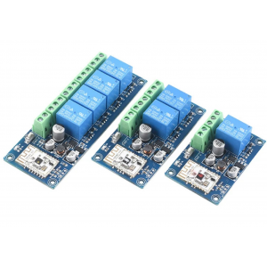 HS7409 WiFi remote control switch Bluetooth dual-mode APP wireless 12V24V relay module WK4
