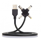 HS7419 USB to 4 in 1 DC Connector cable 1.5M