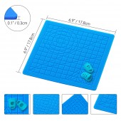 HS7425 3D pen pad Silicone Design Mat 17.8*17.8*0.3cm