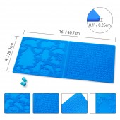 HS7426 3D pen pad Silicone Design Mat 41.2x20.3x2.5cm