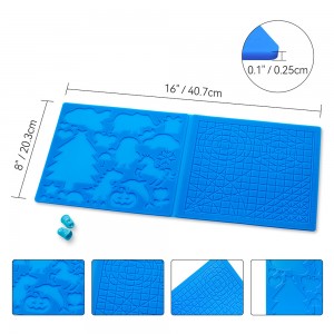 HS7426 3D pen pad Silicone Design Mat 41.2x20.3x2.5cm