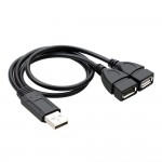 HS7433 Usb2.0 Male to 2 Female