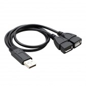 HS7433 Usb2.0 Male to 2 Female