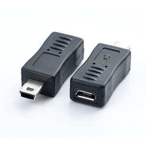 HS7446 Mini USB Male to Micro USB Female