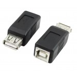 HS7452 USB Type A Female To Printer Scanner Type B Female Adapter 