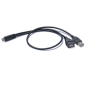 HS7459 Type-c to USB Male +USB Female