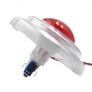 HS7462 110MM Arcade Button RGB LED Light Lamp Transparent