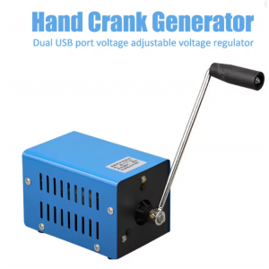 HS7488 Hand-cranked DC Generator 5V USB Charge 20W