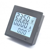 HS7499 LCD Digital Display AC Voltage Current Power Frequency Meter AC80-300V 20A