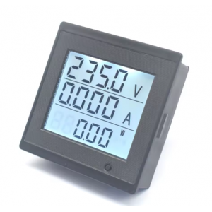 HS7499 LCD Digital Display AC Voltage Current Power Frequency Meter AC80-300V 20A
