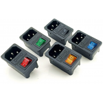 HS3883 AC-01  ICE320 C14 Power Socket