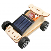 HS7502 Wooden  Solar Car