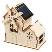 HS7503 Wooden  Solar House