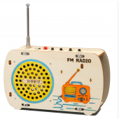 HS7514 Wooden FM Radio