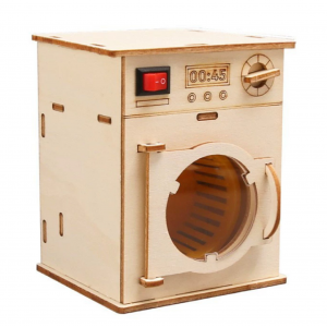 HS7517 Wooden Washing Machine