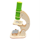HS7519 Wooden Microscope